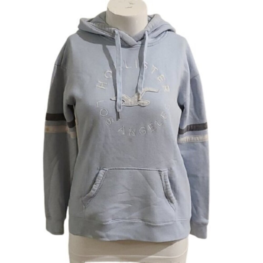 [Hollister] Baby Blue Hoodie - Size L